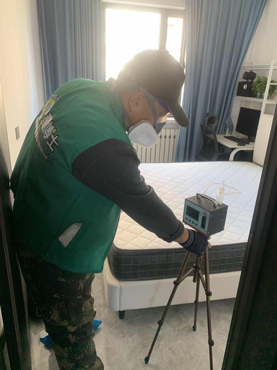 金家庄醛博士百和国际小区测甲醛 甲醛检测现场